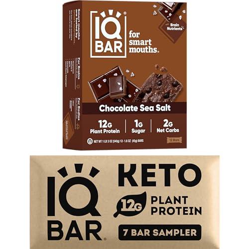 Top Keto Protein Bars: IQBAR & Atlas - High Protein, Low Sugar, Clean Ingredients